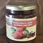 ekstra dzem od jagoda sa crnom cokoladom 320 gr