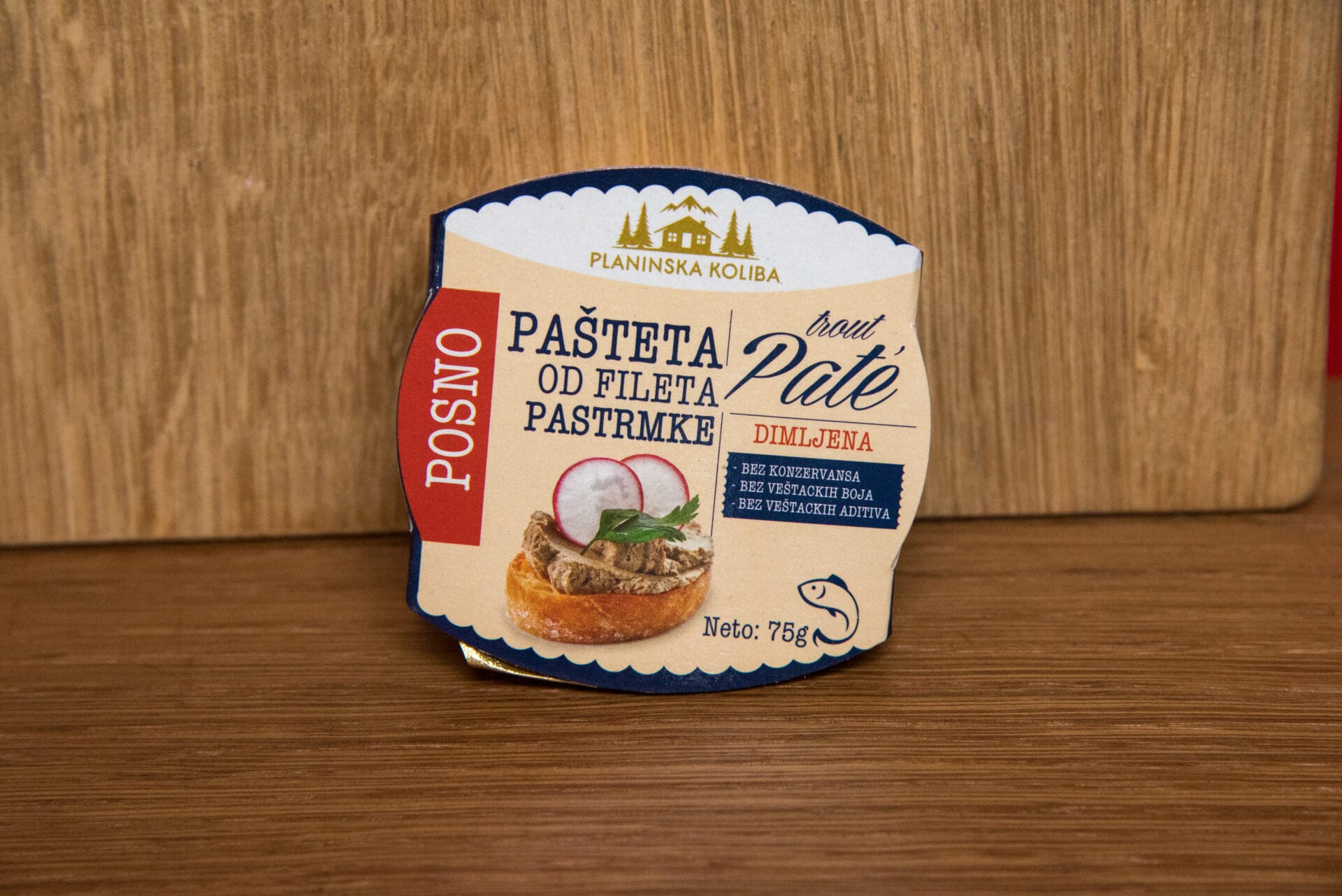 TAM_6052 pasteta pastrmka dimljena 75 gr - Slika 1
