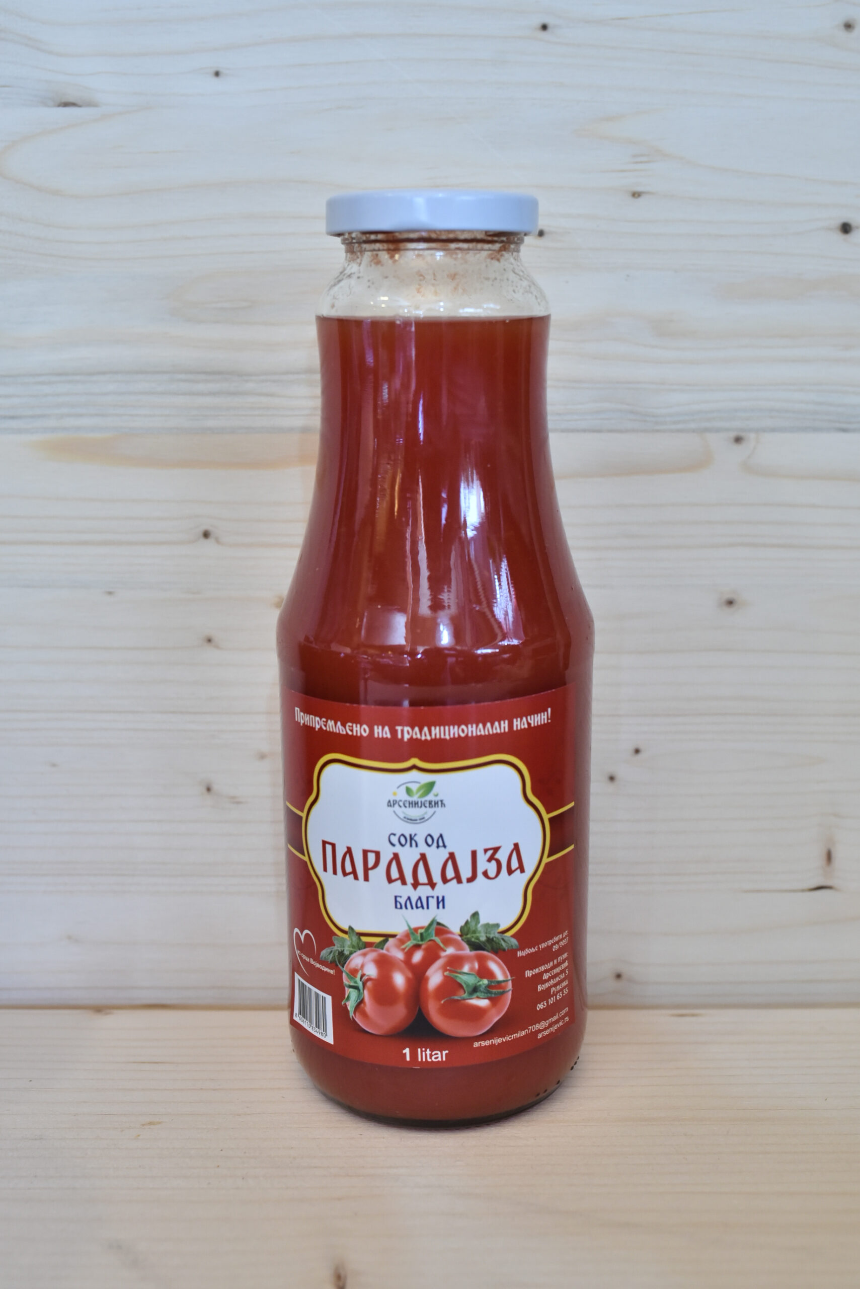 TAM_8270 Kuvani sok od paradajza blagi arsenijević 720g - Slika 1